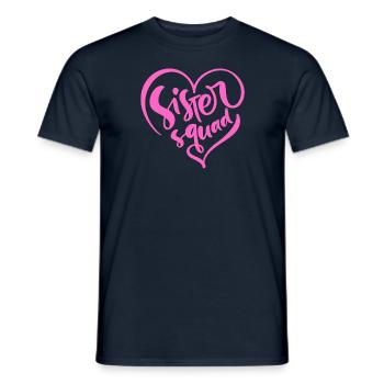 Sister Squad - Männer T-Shirt - Navy - Vorne - AI Model Male 178 light (178cm)
