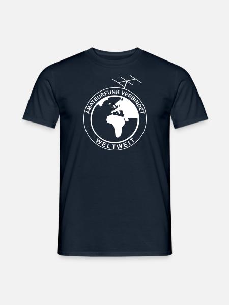 amateurfunk-verbindet - Männer T-Shirt - Navy