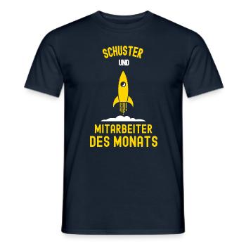 Schuster Mitarbeiter des Monats Schusterei Kollege - Männer T-Shirt - Navy - Vorne - AI Model Male 178 light (178cm)