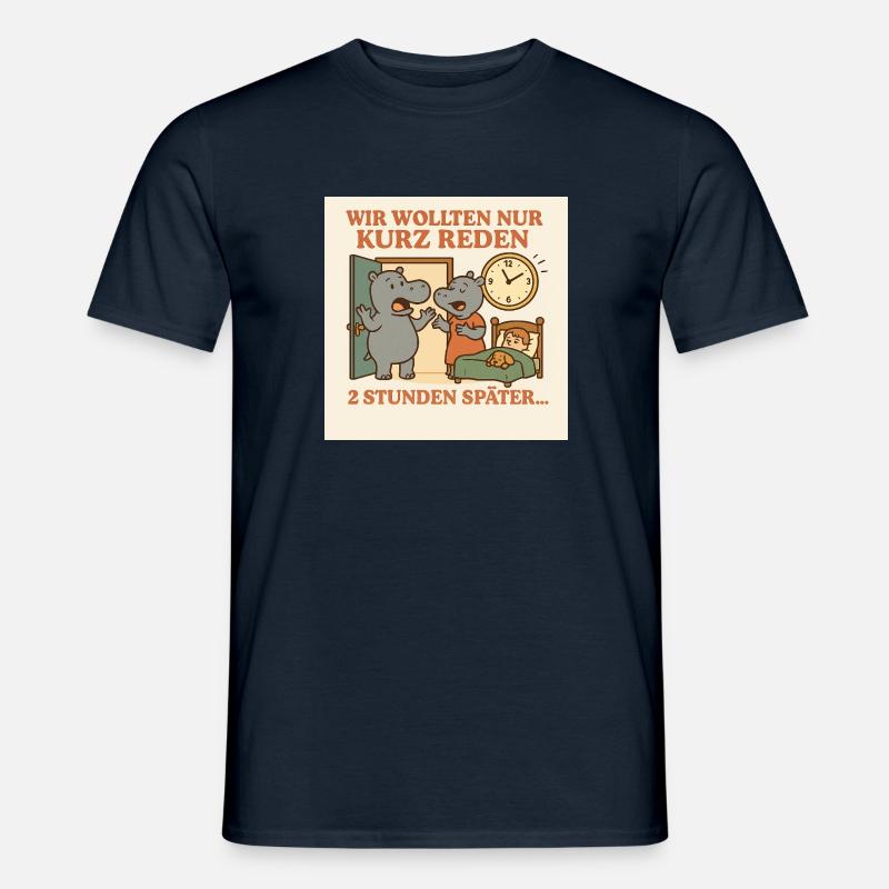 Typisch Eltern - Männer T-Shirt - Navy