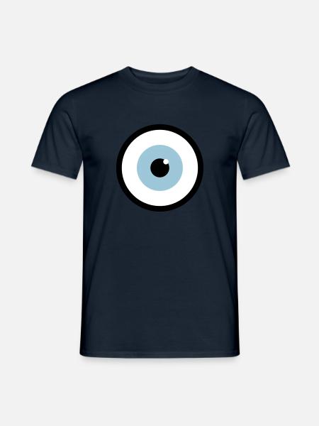 eye - Men's T-Shirt - navy