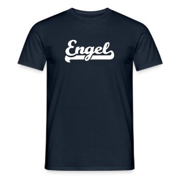 Engel - Männer T-Shirt - Navy - Vorne - AI Model Male 178 light (178cm)