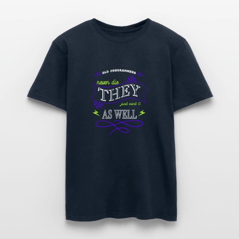 present idea fun programming computer freak Männer T-Shirt