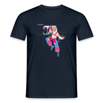 Daddy D! - Männer T-Shirt - Navy - Vorne - AI Model Male 178 light (178cm)