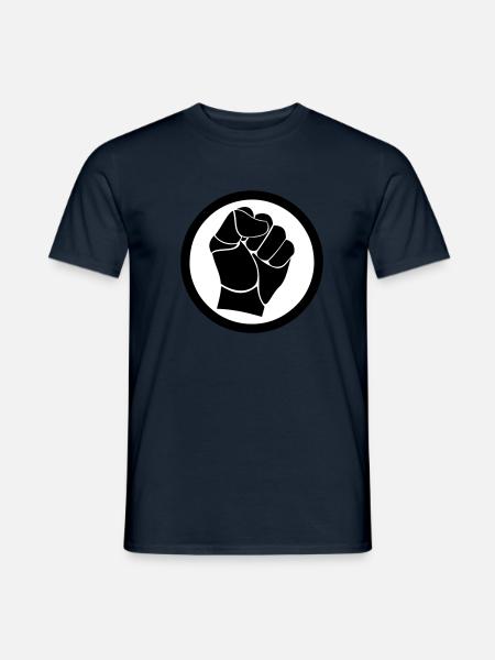 Fist - Poing - T-shirt homme - marine