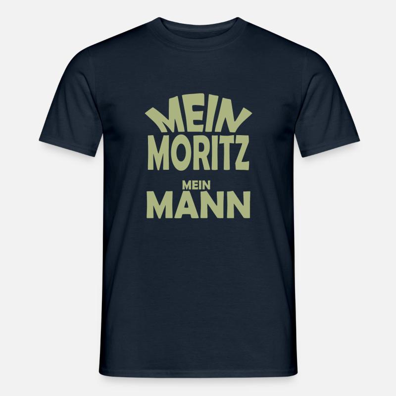 Moritz - Männer T-Shirt - Navy