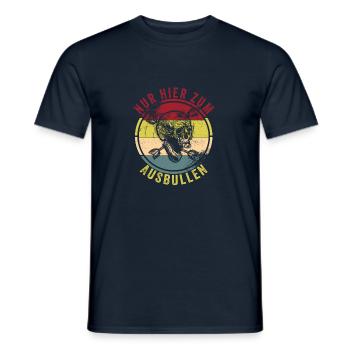 Dart - Männer T-Shirt - Navy - Vorne - AI Model Male 178 light (178cm)