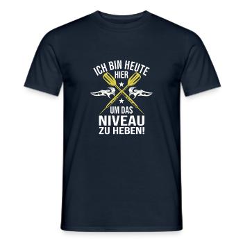Dart - Männer T-Shirt - Navy - Vorne - AI Model Male 178 light (178cm)