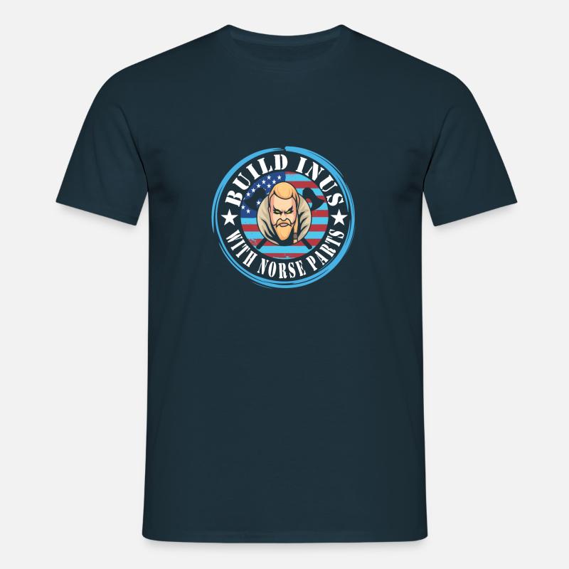 Wikinger - Männer T-Shirt - Navy