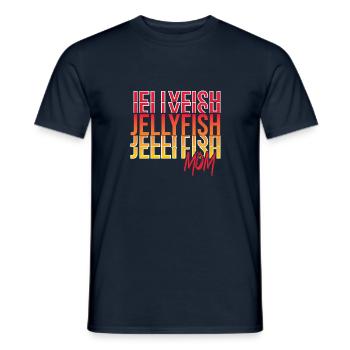 Jelly Whisperer - Men's T-Shirt - navy - Front - AI Model Male 178 light (178cm)
