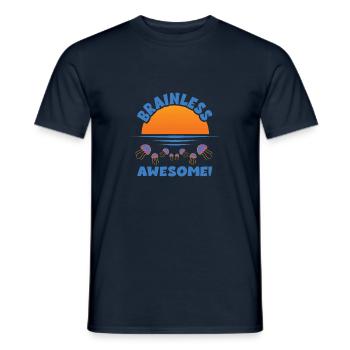 Jelly Whisperer - Men's T-Shirt - navy - Front - AI Model Male 178 light (178cm)