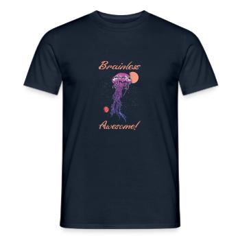 Jelly Whisperer - Men's T-Shirt - navy - Front - AI Model Male 178 light (178cm)
