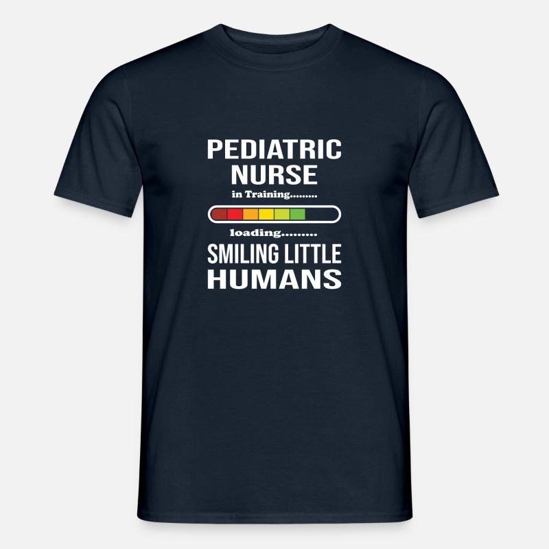Kinder Krankenschwester - Männer T-Shirt - Navy