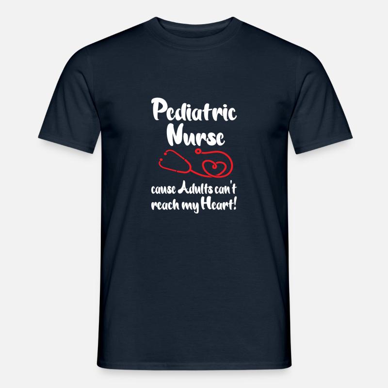 Kinder Krankenschwester - Männer T-Shirt - Navy
