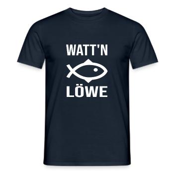 Pêche - T-shirt homme - marine - Devant - AI Model Male 178 light (178cm)