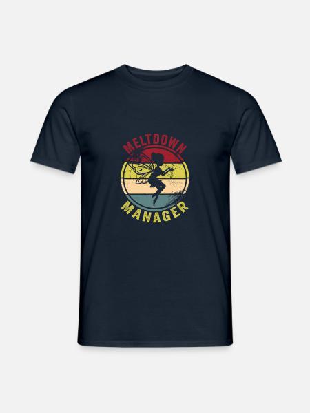 Babysitter - Männer T-Shirt - Navy