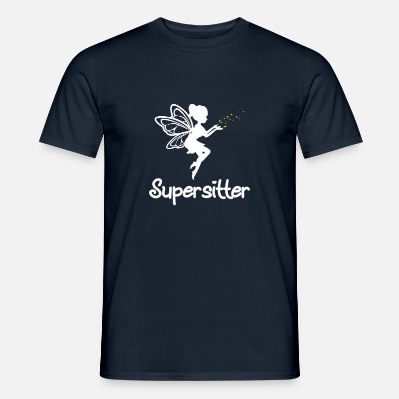Babysitter - Männer T-Shirt - Navy