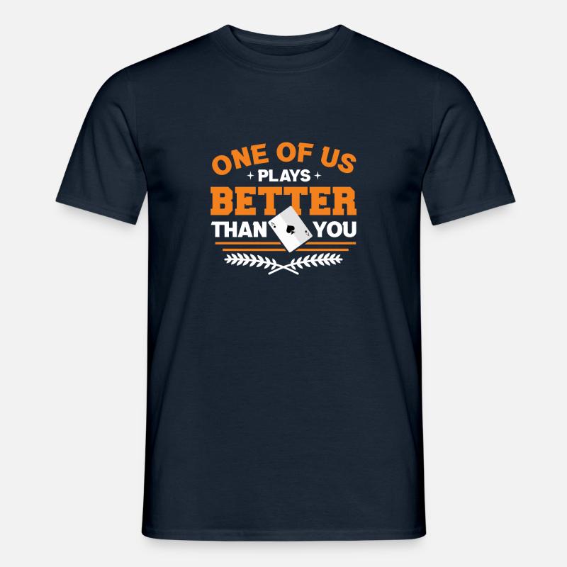 Cribbage - Männer T-Shirt - Navy