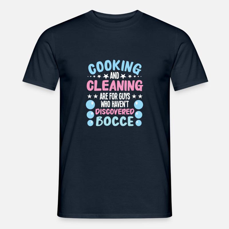 Bocce - Männer T-Shirt - Navy