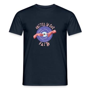Festival - Men's T-Shirt - navy - Front - AI Model Male 178 light (178cm)