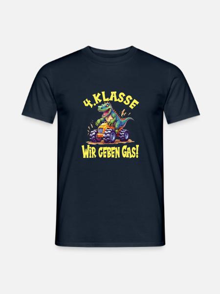 Schuljahr 4 - Männer T-Shirt - Navy