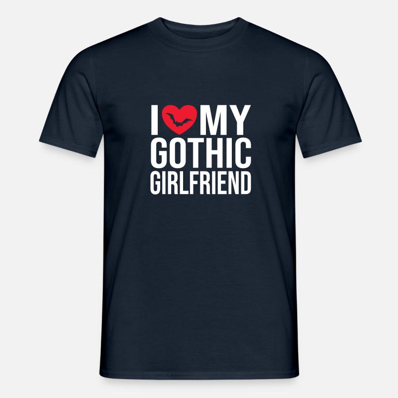 Goth Emo - Männer T-Shirt - Navy