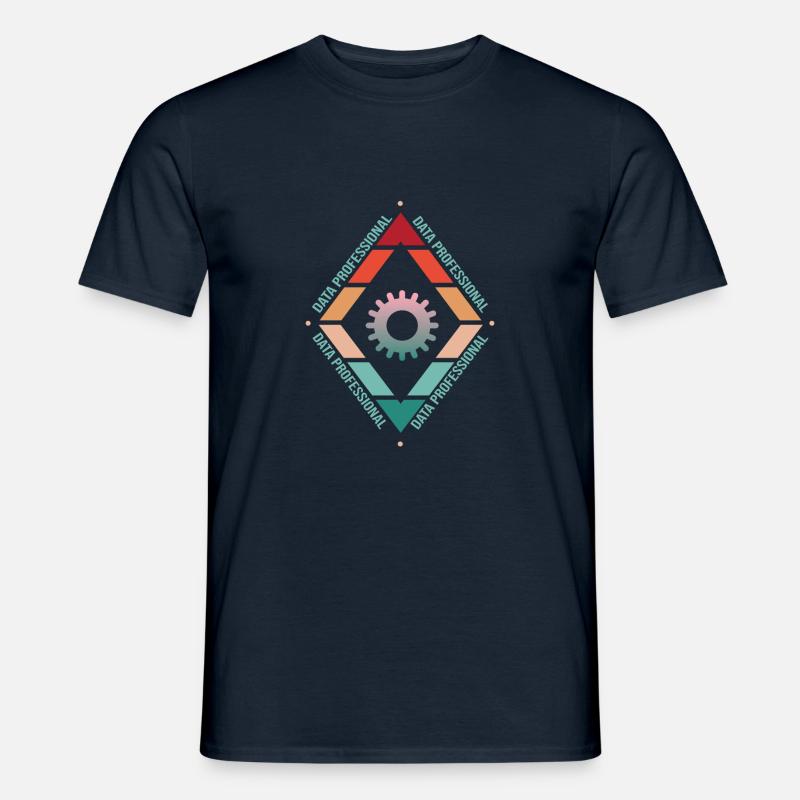 Data Analyst Data Protection Officer - Men's T-Shirt - navy