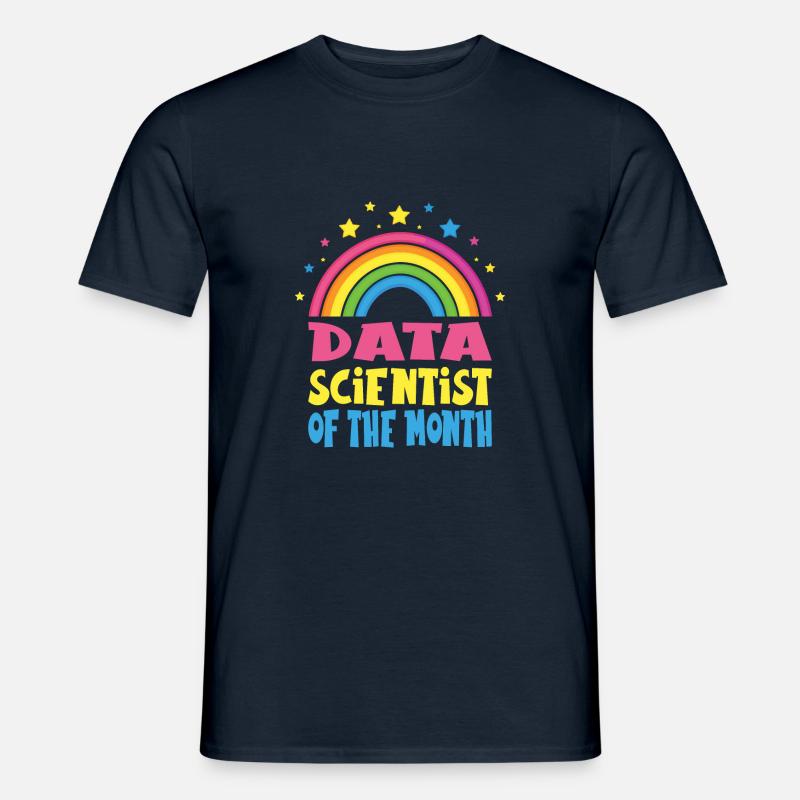 Daten Analytiker Datenschutz Beauftragter - Männer T-Shirt - Navy