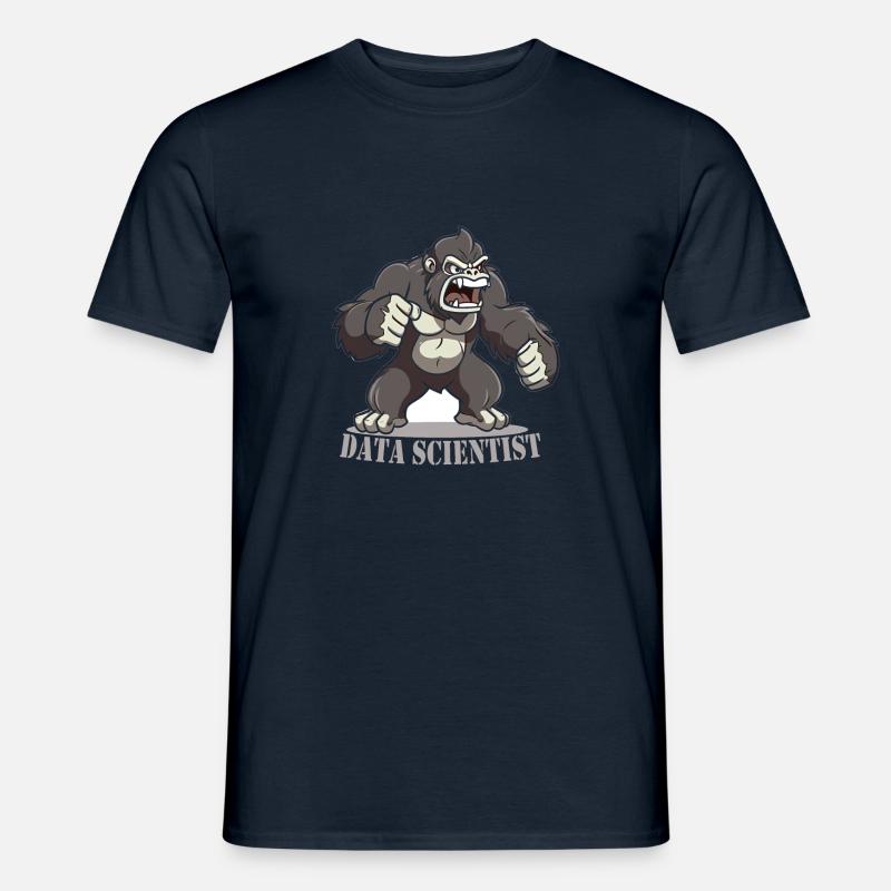 Daten Analytiker Datenschutz Beauftragter - Männer T-Shirt - Navy