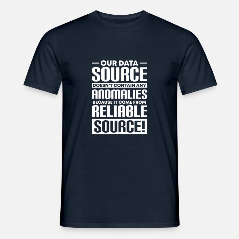Daten Analytiker Datenschutz Beauftragter - Männer T-Shirt - Navy