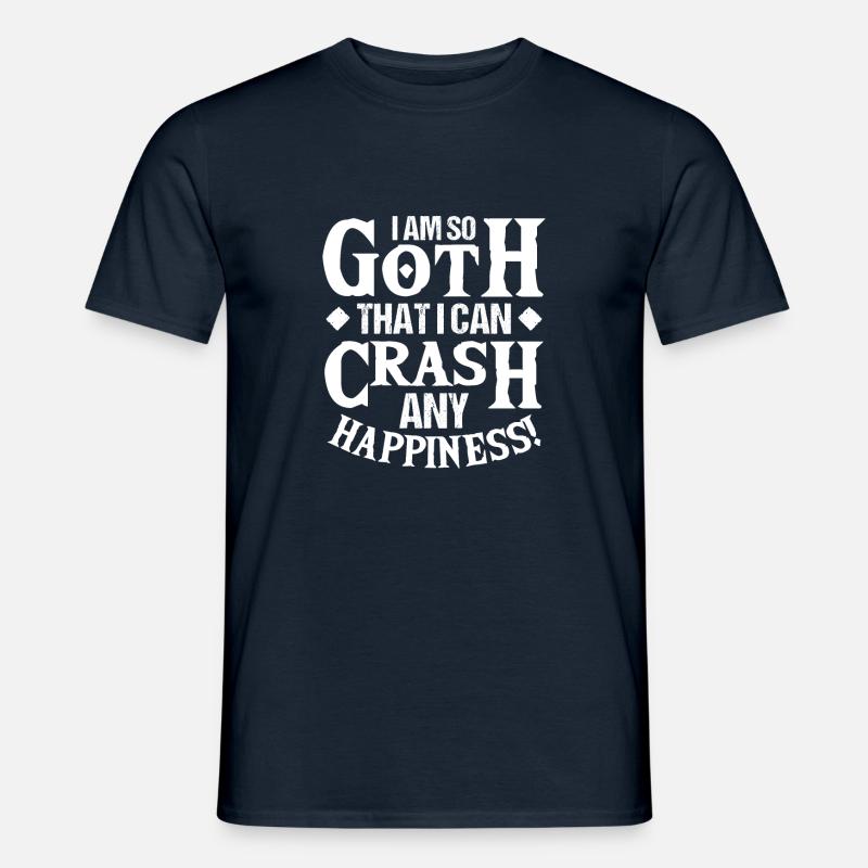 Goth Emo - Männer T-Shirt - Navy