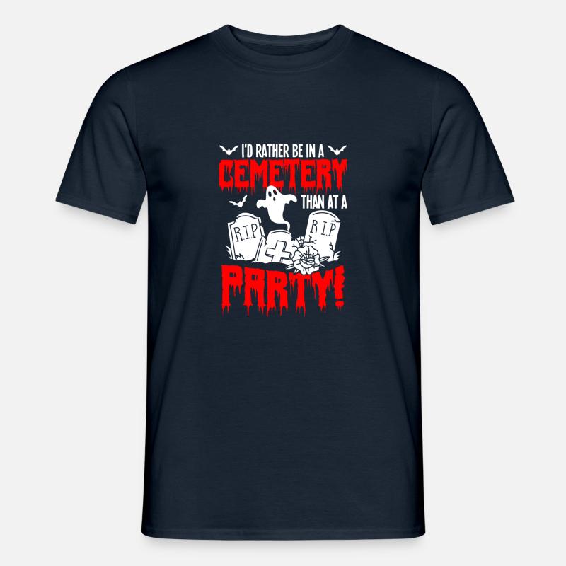 Goth Emo - Männer T-Shirt - Navy