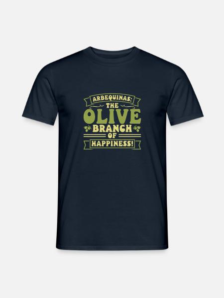 Spanisches Essen - Männer T-Shirt - Navy