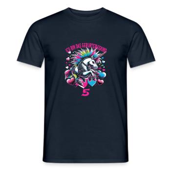 Kindergeburtstag - Männer T-Shirt - Navy - Vorne - AI Model Male 178 light (178cm)