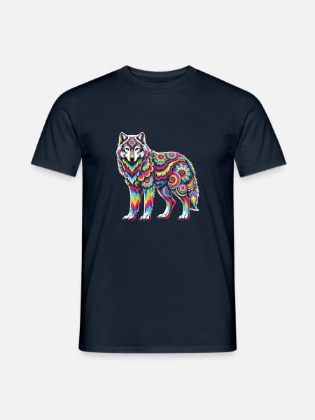 Hippie Festival - Männer T-Shirt - Navy