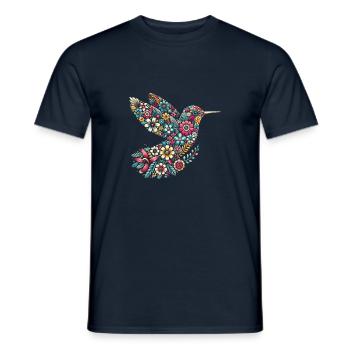 Exotique - T-shirt homme - marine - Devant - AI Model Male 178 light (178cm)