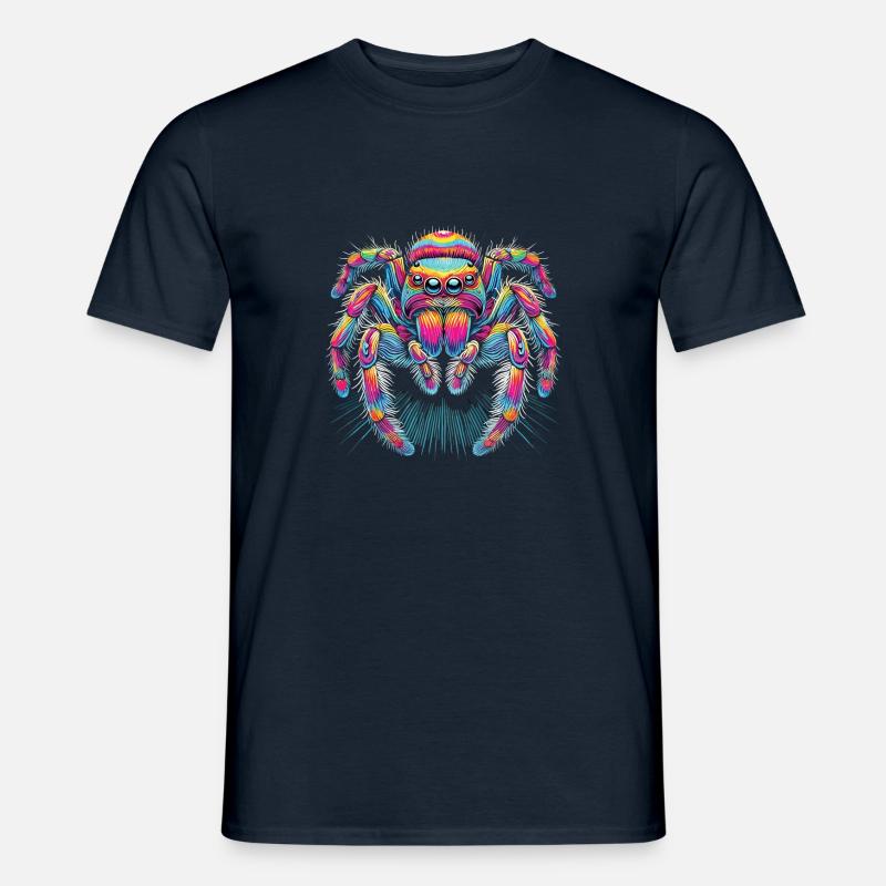 Spinne - Männer T-Shirt - Navy