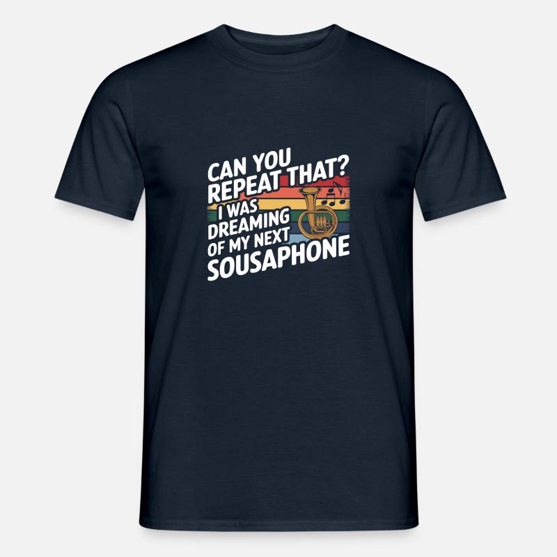 Sousaphone - Männer T-Shirt - Navy