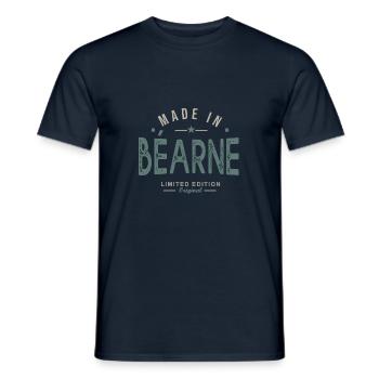 MADE IN Bearn Geschenk Mann Geburtstag bearnais - Männer T-Shirt - Navy - Vorne - AI Model Male 178 light (178cm)