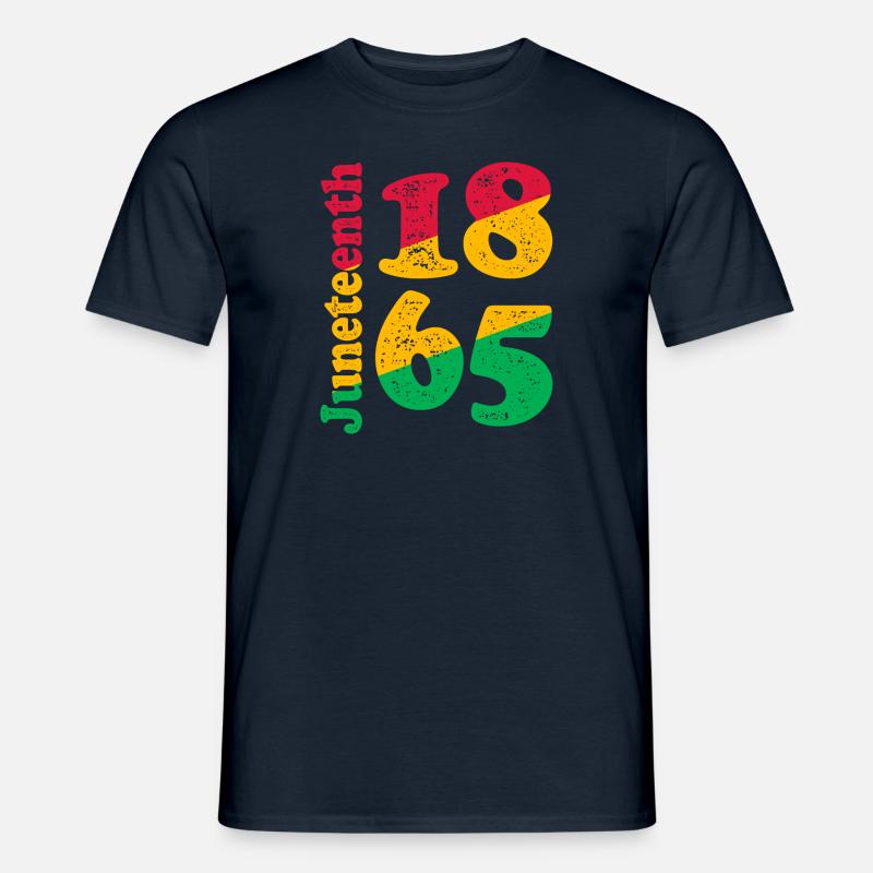 Juneteenth - Männer T-Shirt - Navy