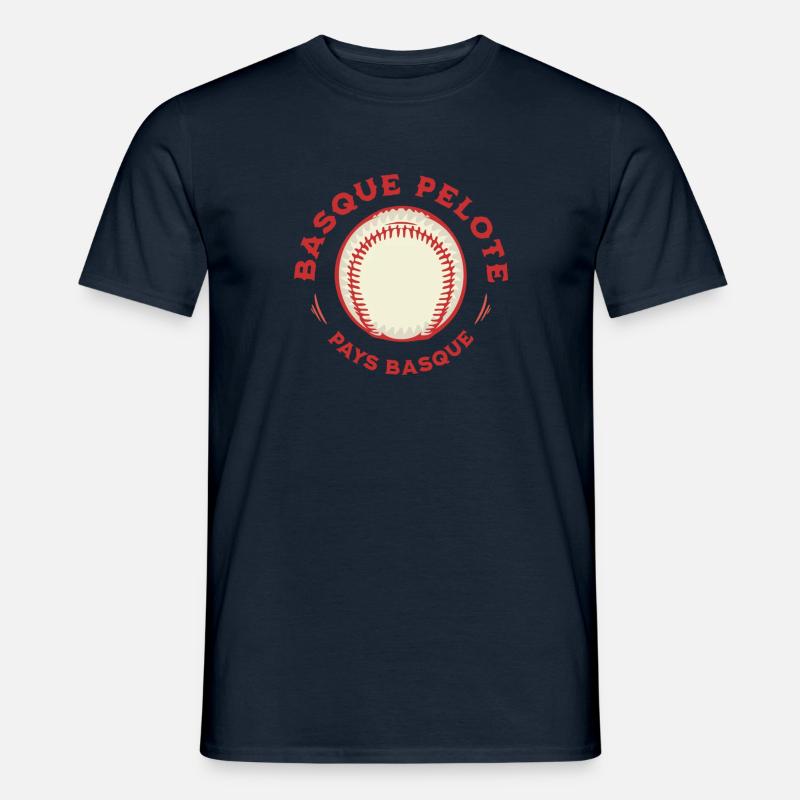Pays Basque Pelote - Männer T-Shirt - Navy