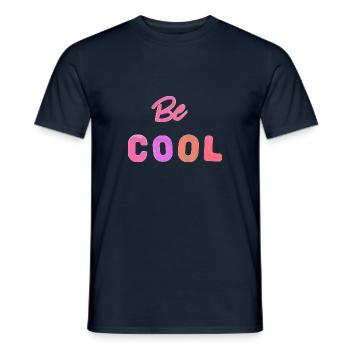 Refroidir - T-shirt homme - marine - Devant - AI Model Male 178 light (178cm)