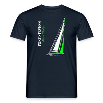 Ocean Sailing Maritim - Männer T-Shirt - Navy - Vorne - AI Model Male 178 light (178cm)
