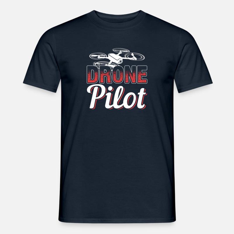 Drone Pilot - Männer T-Shirt - Navy