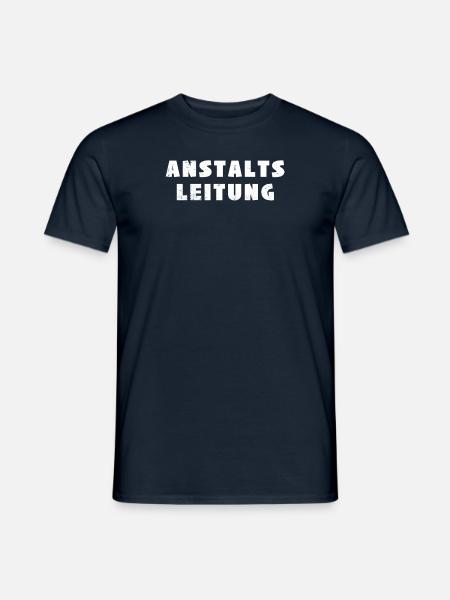 Anstaltsleitung - Männer T-Shirt - Navy