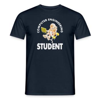 Informatiker Informatik-Student Programm Geschenk - Männer T-Shirt - Navy - Vorne - AI Model Male 178 light (178cm)