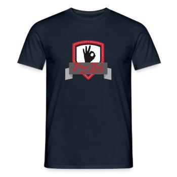 Père Fect - T-shirt homme - marine - Devant - AI Model Male 178 light (178cm)
