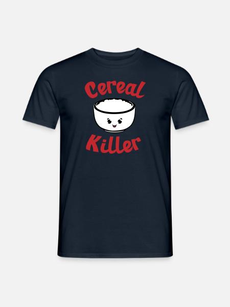 Cereal Killer - Men's T-Shirt - navy