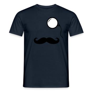 Like a Sir - Männer T-Shirt - Navy - Vorne - AI Model Male 178 light (178cm)