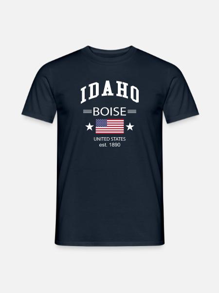 Idaho - T-shirt homme - marine